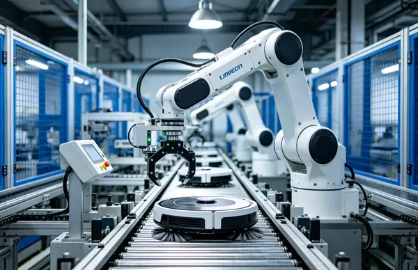 Floor Cleaning Robot Assembly line